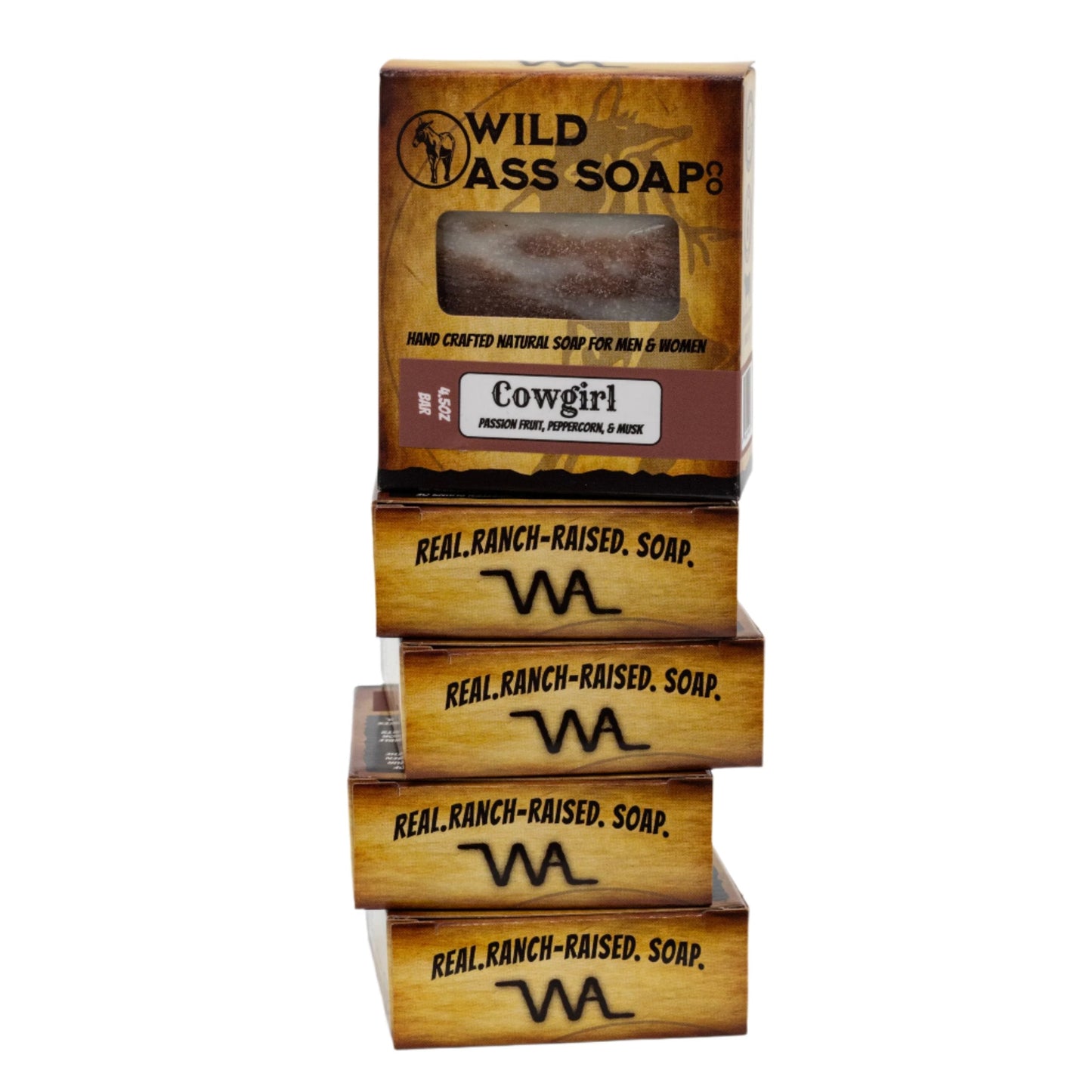 Tallow Bar Soap | Cowgirl Scent | 4.5 oz | Palm Oil & Paraben Free | Wild Ass Soap Co