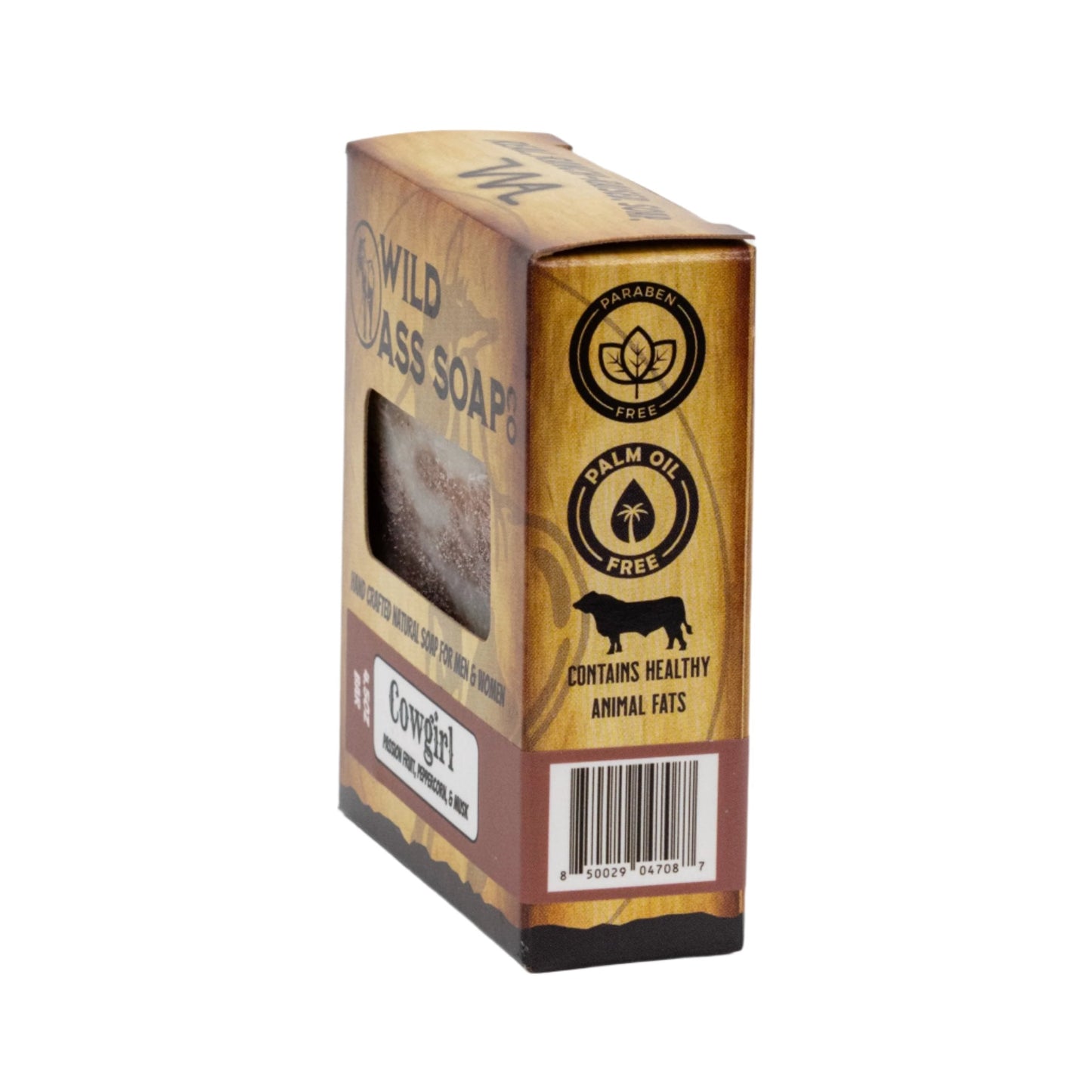 Tallow Bar Soap | Cowgirl Scent | 4.5 oz | Palm Oil & Paraben Free | Wild Ass Soap Co