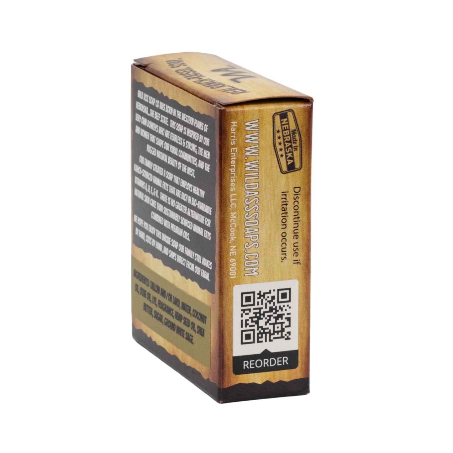 Tallow Bar Soap | Western Sage Scent | 4.5 oz | Palm Oil & Paraben Free | Wild Ass Soap Co