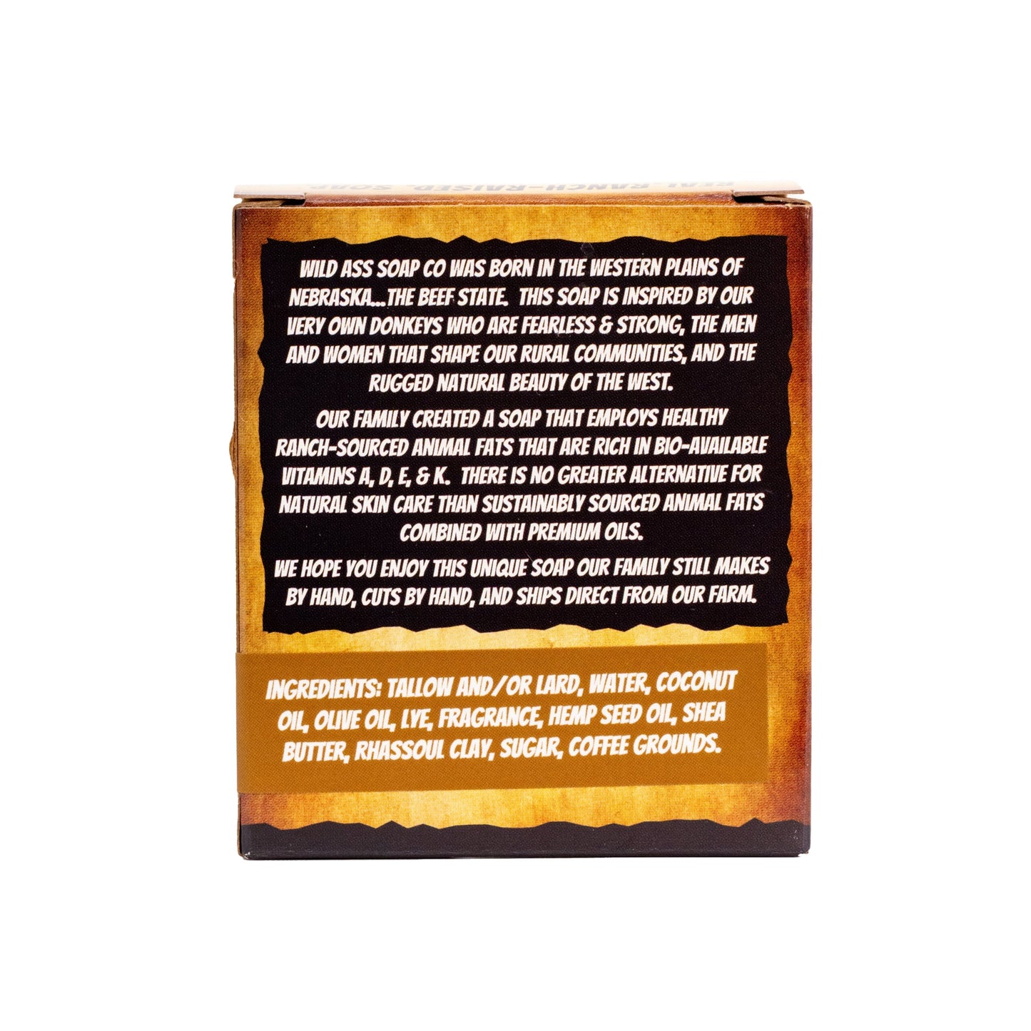 Tallow Bar Soap | The Hell I Won't Scent | 4.5 oz | Palm Oil & Paraben Free | Wild Ass Soap Co