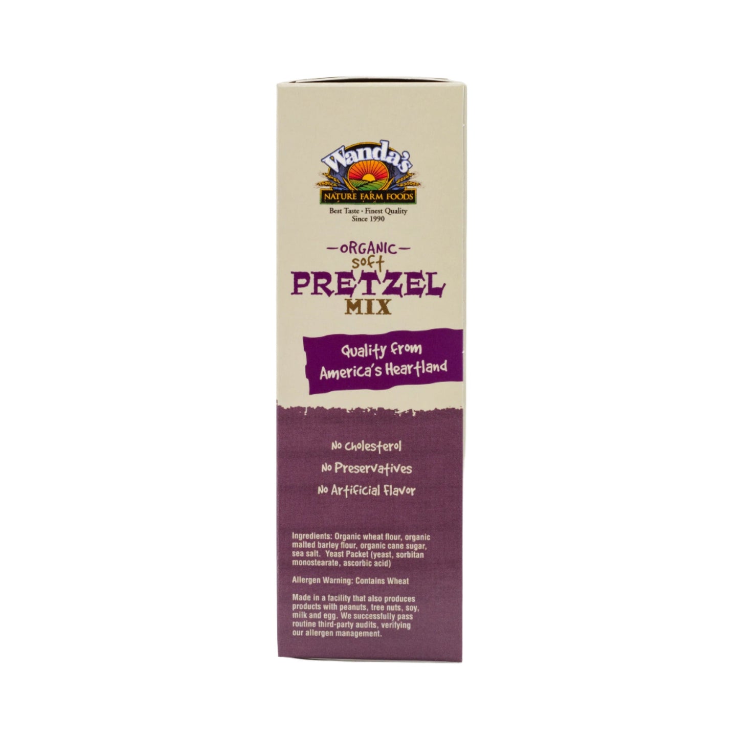 Wanda's Organic Soft Pretzel Mix | 15 oz | Heartland Gourmet | 1394