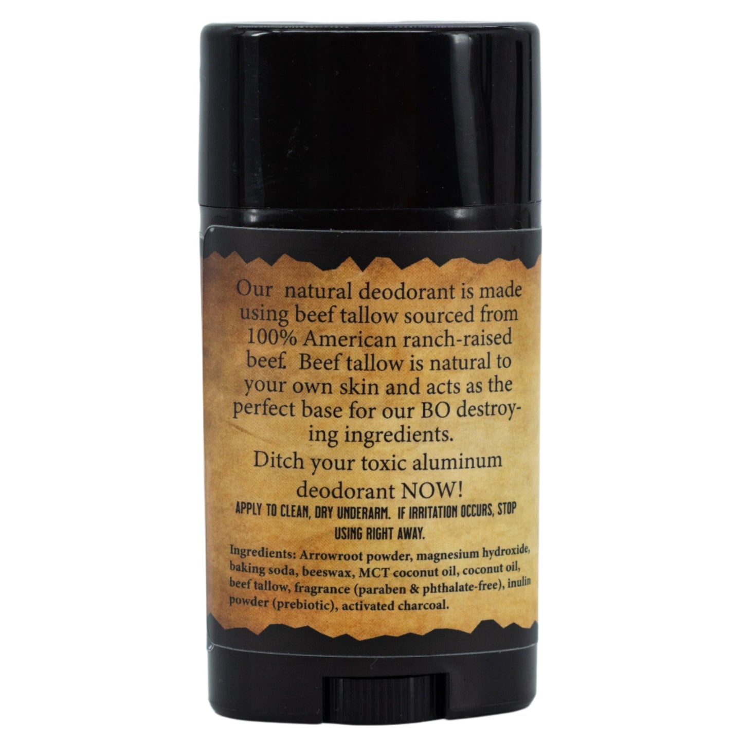 Aluminum-Free Midnight Moon Beef Tallow Deodorant | 2.75 oz | Wild Ass Soap