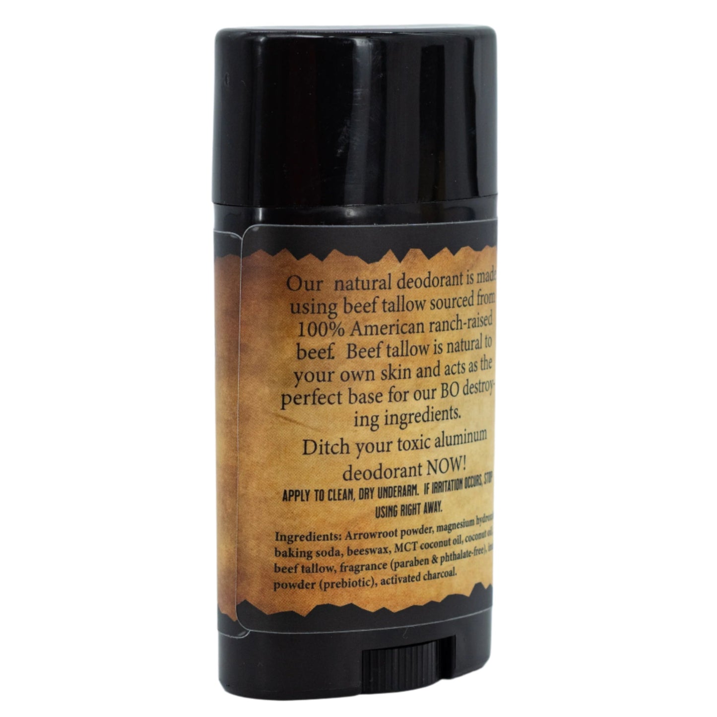 Aluminum-Free Midnight Moon Beef Tallow Deodorant | 2.75 oz | Wild Ass Soap