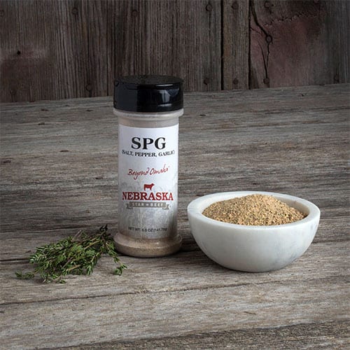 Salt, Pepper, Garlic Seasoning | 5 oz | Nebraska Star Beef