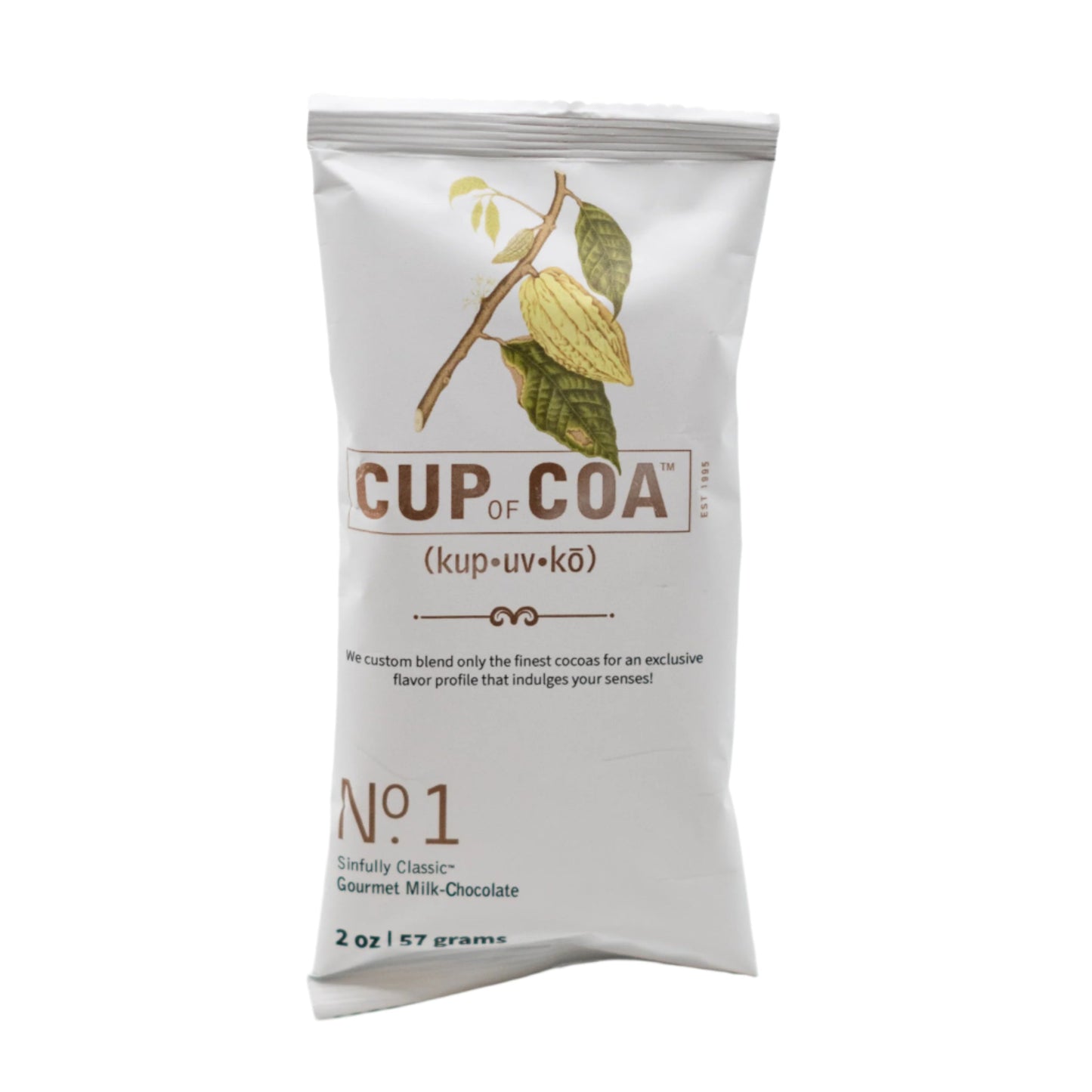 Cup of Coa Sinfully Classic Hot Cocoa Packet