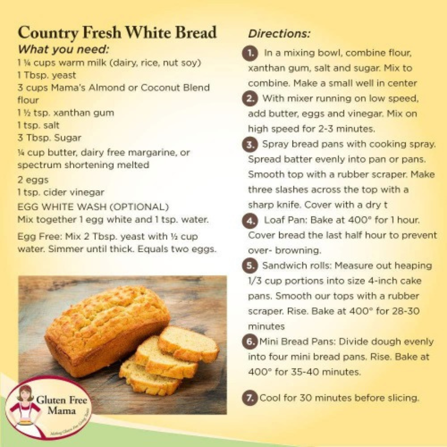 Gluten Free Almond Flour | 4 lb | Gluten Free Mama | 6051