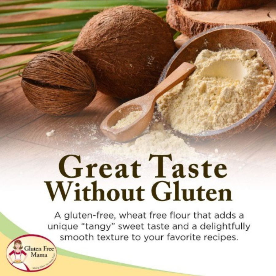 Gluten Free Coconut Flour | 2 lb | Gluten Free Mama | 6052