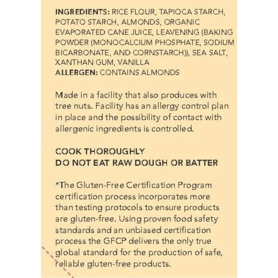 Gluten Free Mama's Pancake Mix Ingredients and Directions