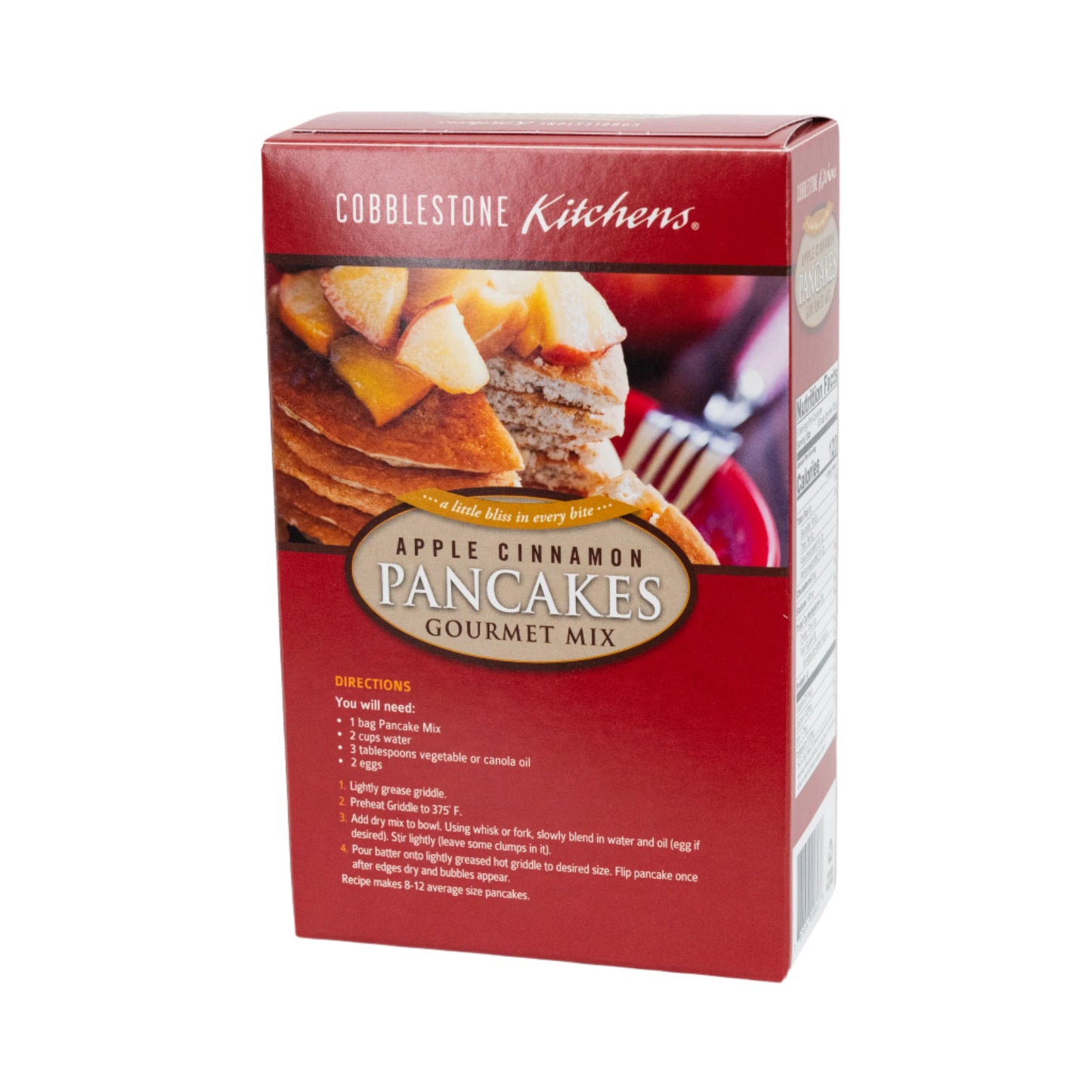Apple Cinnamon Pancakes Gourmet Mix Instructions