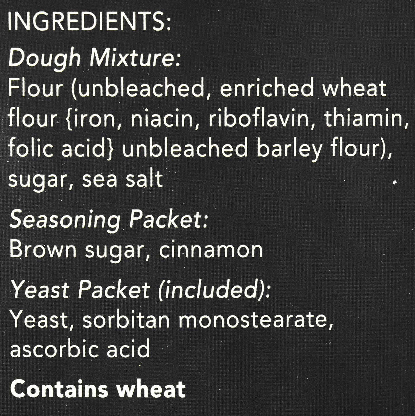 Monkey Bread Ingredients