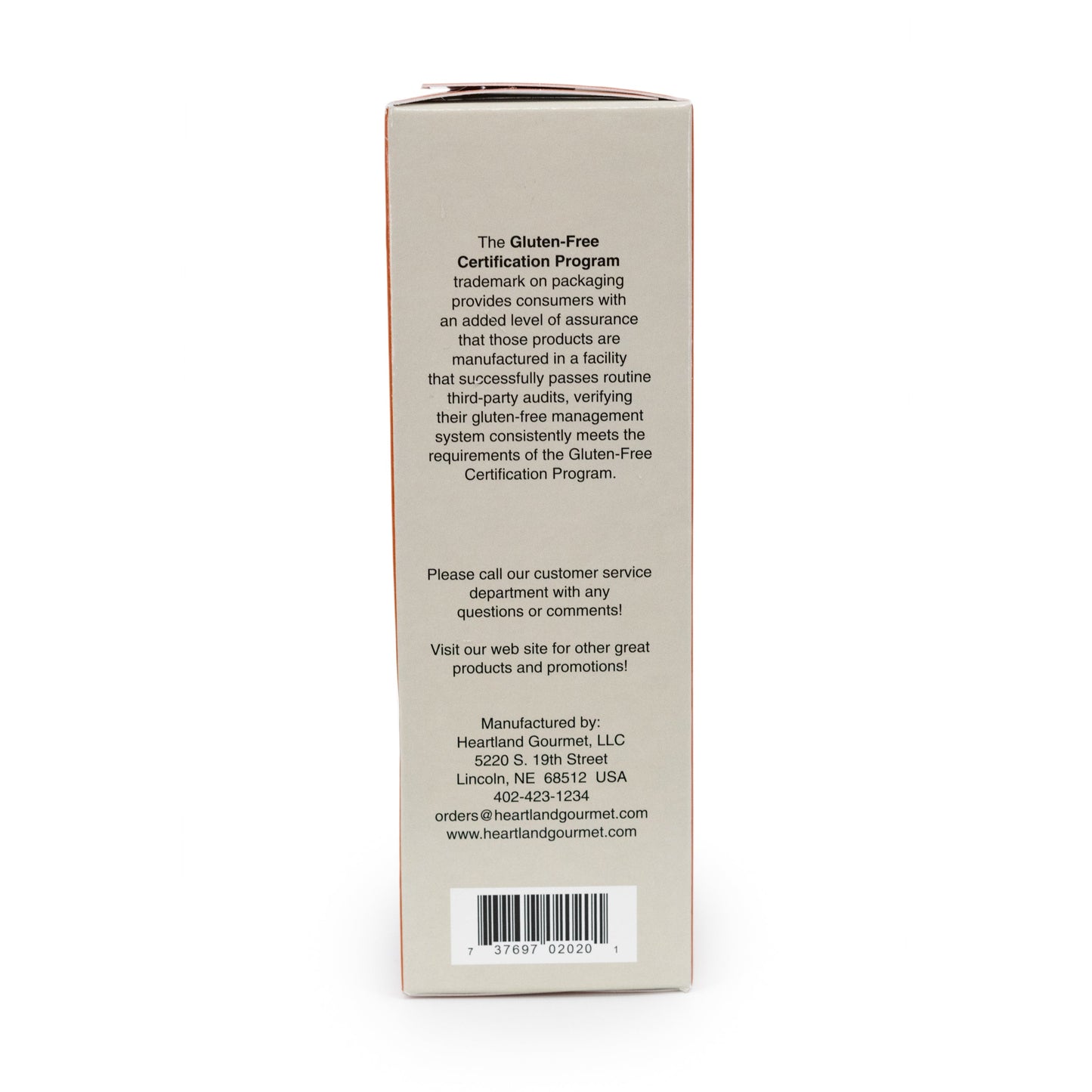 Gluten Free Carrot Cake Mix | 18 oz | Heartland Gourmet | 2020
