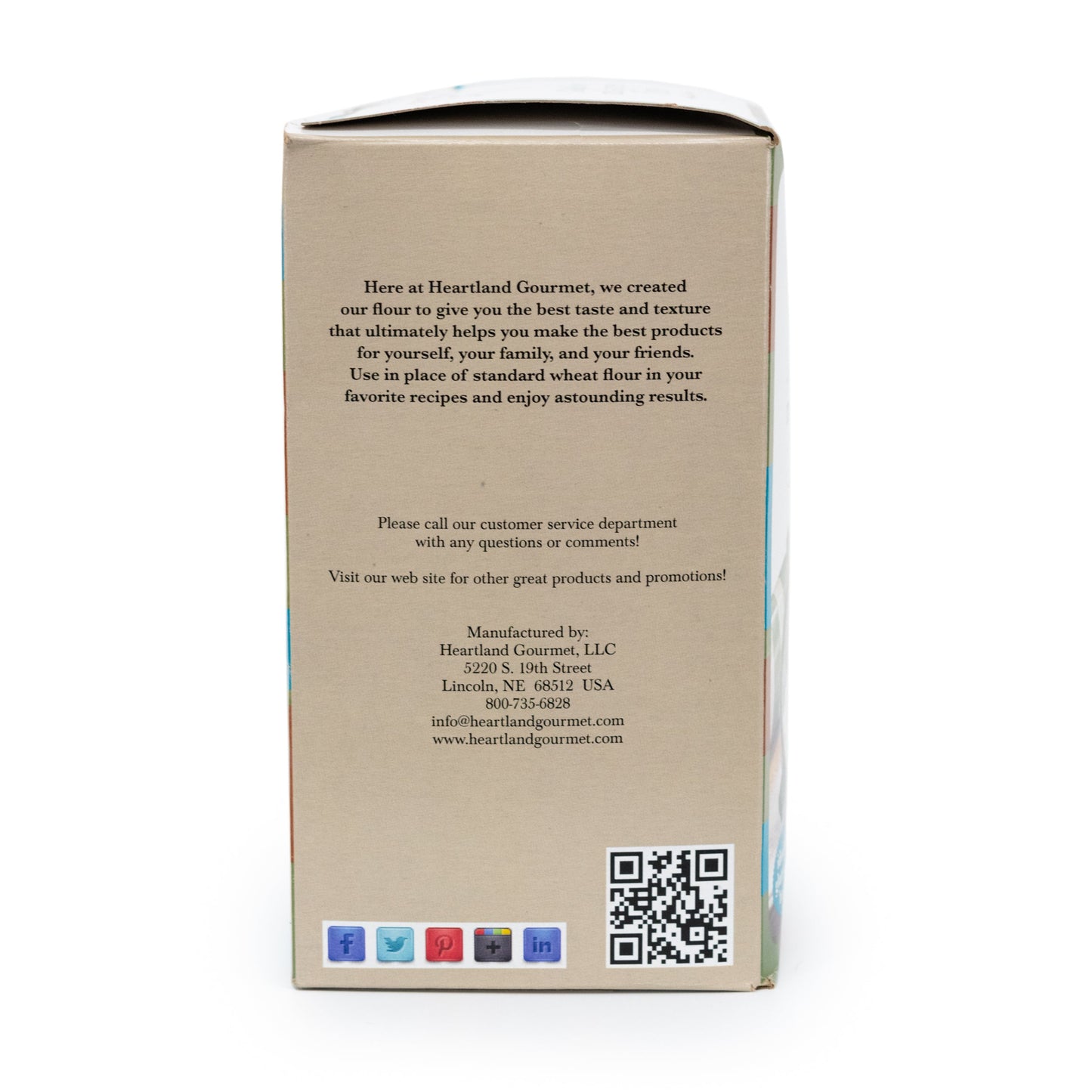Heartland Gourmet Gluten Free Multi-Purpose Flour Side