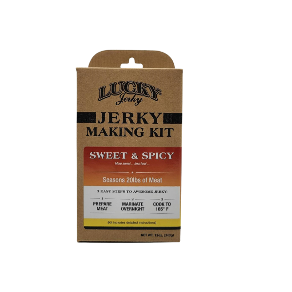 Sweet & Spicy Jerky Making Kit | 12 oz | Nebraska Star Beef