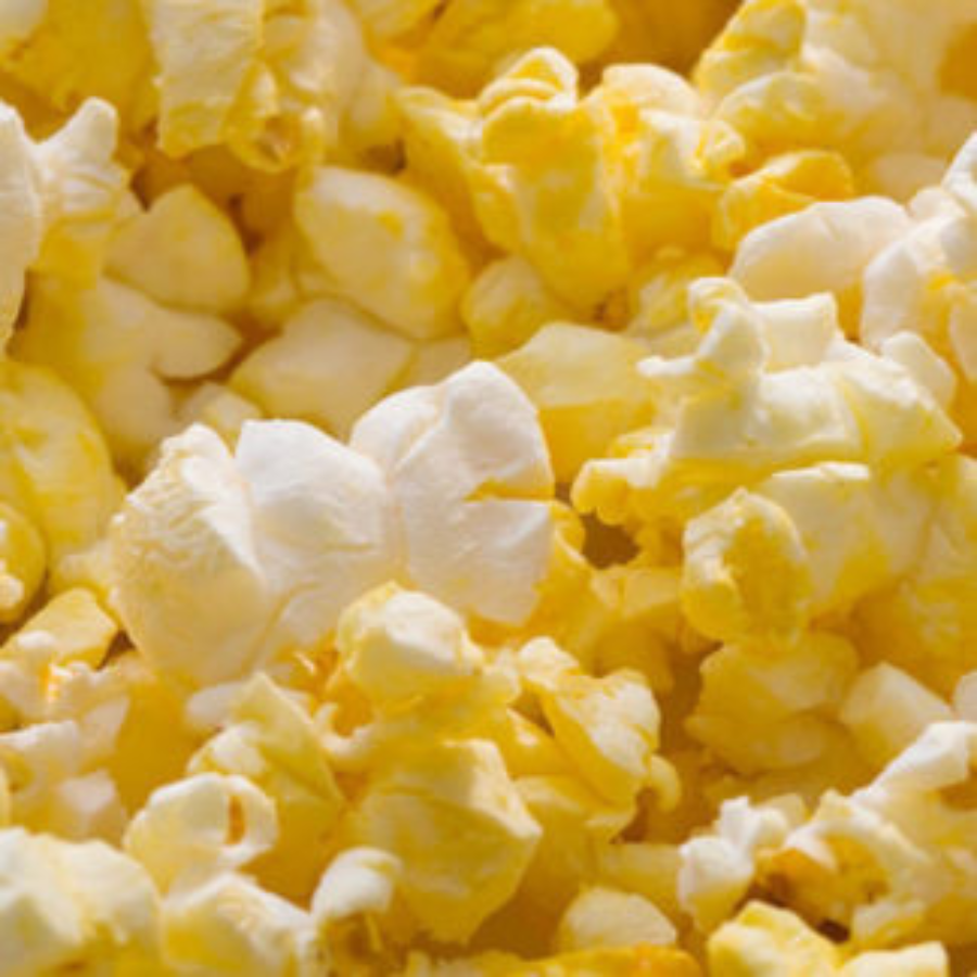 Yellow Un-Popped Popcorn Kernals in Burlap Bag | 2 lb | Non-GMO | Popcorn County USA | North Loup Valley