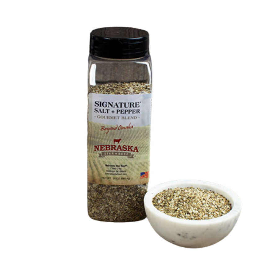 Salt + Pepper Blend | 24 oz | Nebraska Star Beef
