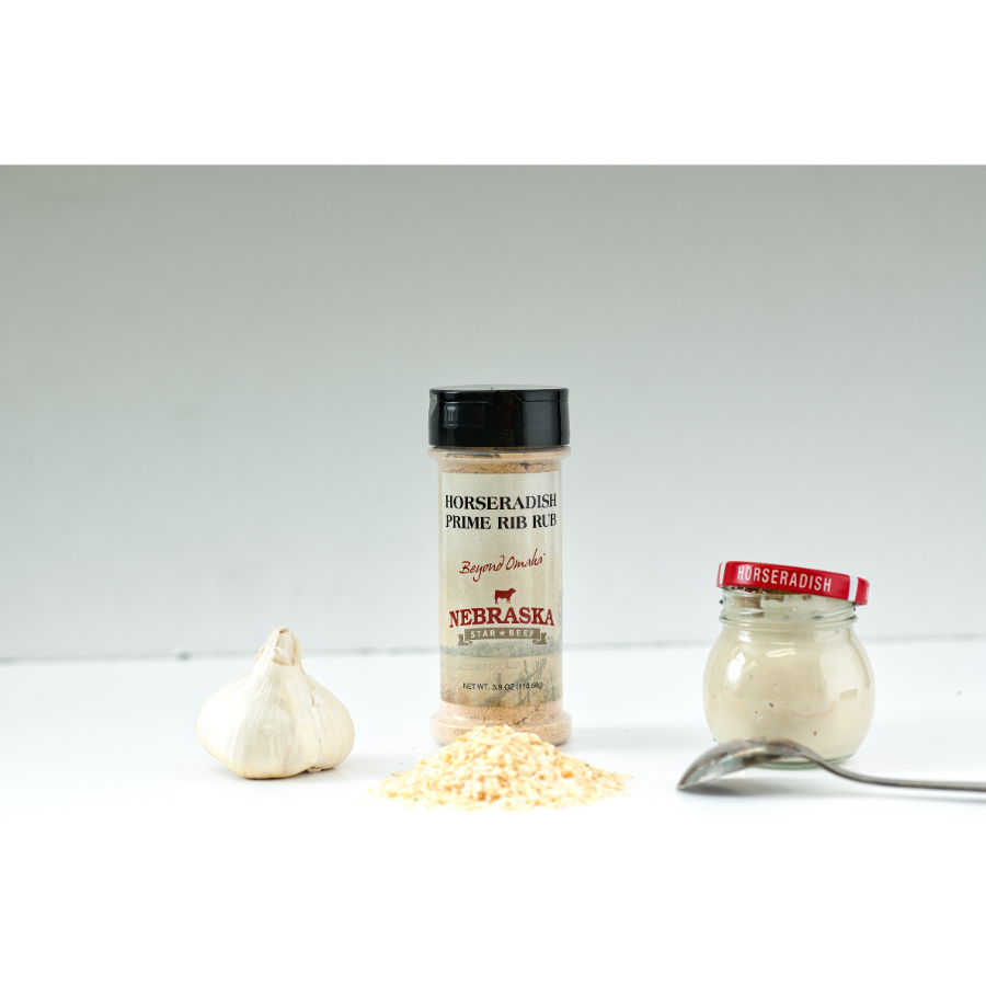 Horseradish Prime Rib Rub | 3.9 oz | Nebraska Star Beef