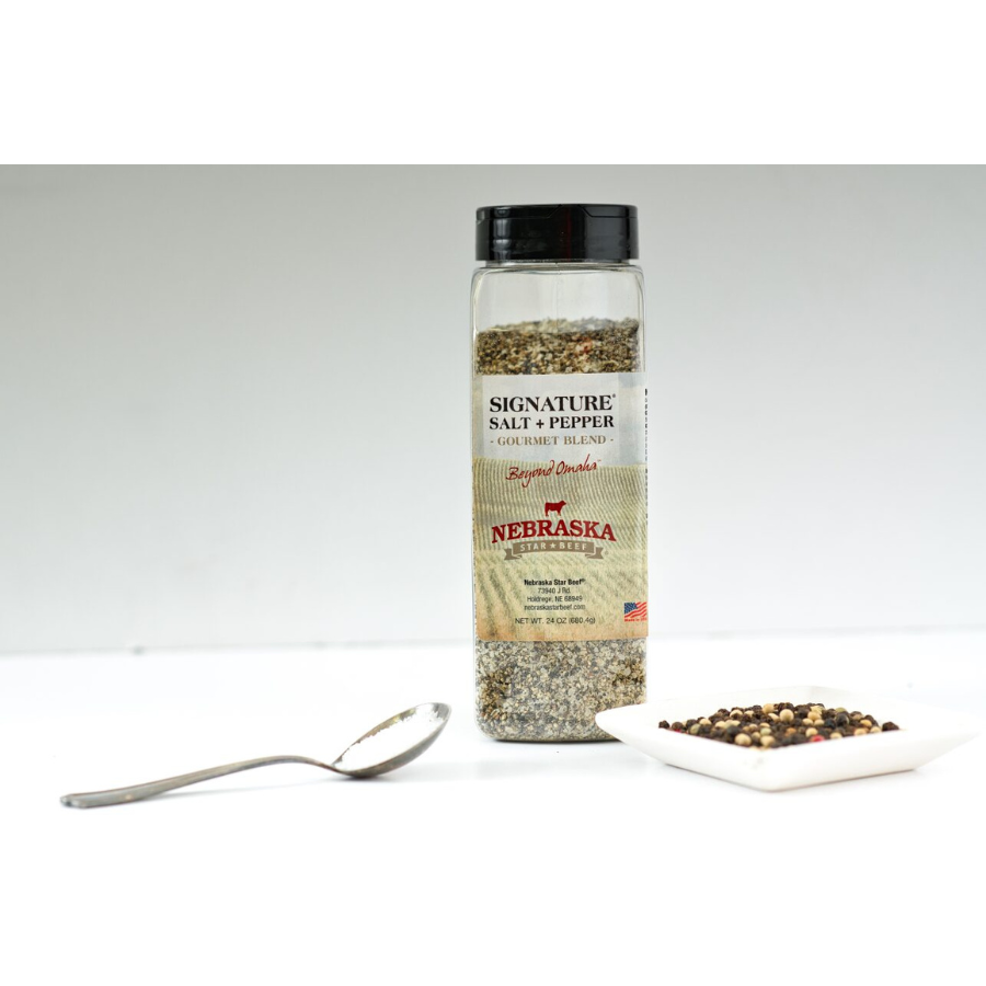 Salt + Pepper Blend | 24 oz | Nebraska Star Beef