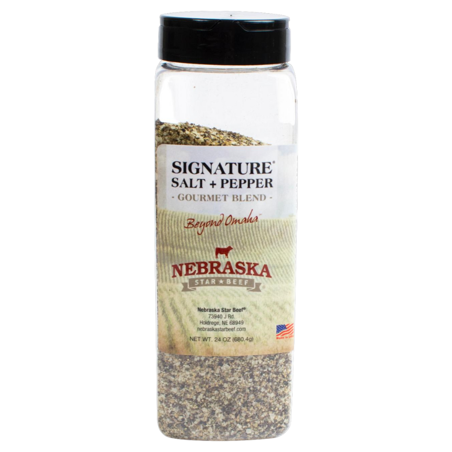 Salt + Pepper Blend | 24 oz | Nebraska Star Beef