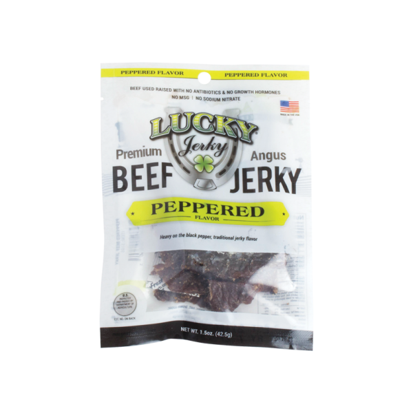 Black Pepper Beef Jerky | 1.5 oz | Nebraska Star Beef