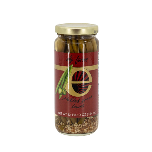 Pickled Green Beans | 12 oz | Ely Farms