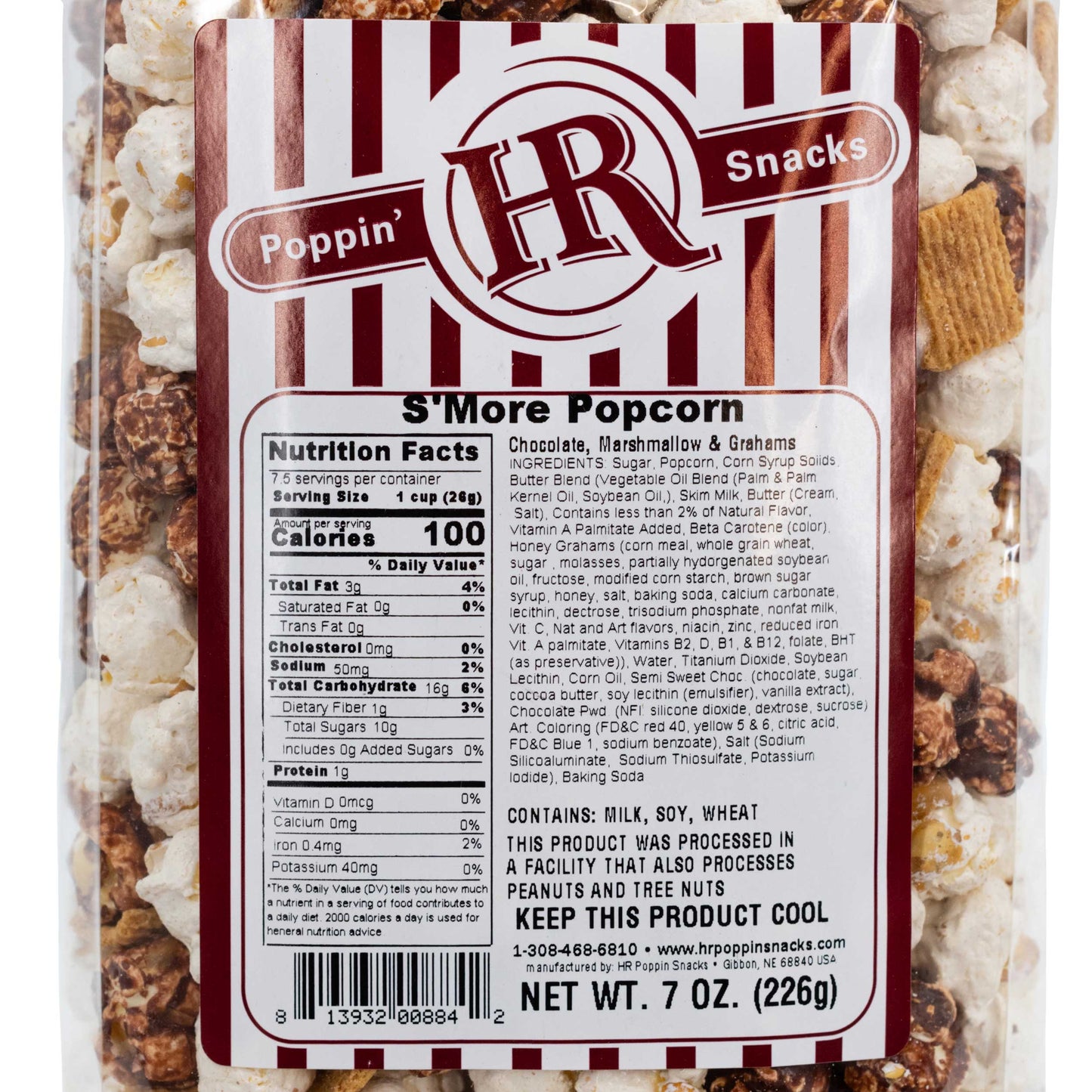 S'more Popcorn | 8 oz | HR Poppin' Snacks