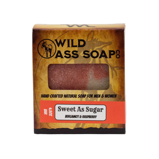 Tallow Bar Soap | Sweet As Sugar Scent | 4.5 oz | Palm Oil & Paraben Free | Wild Ass Soap Co