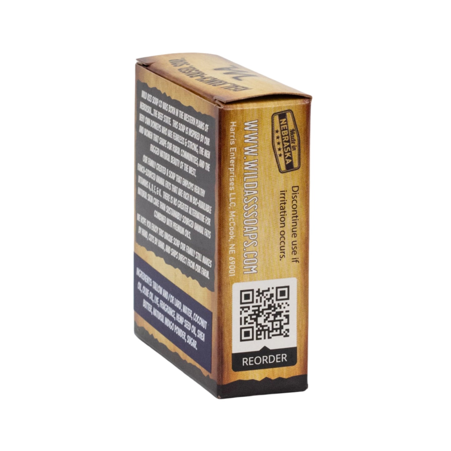 Tallow Bar Soap | Midnight Moon Scent | 4.5 oz | Palm Oil & Paraben Free | Wild Ass Soap Co