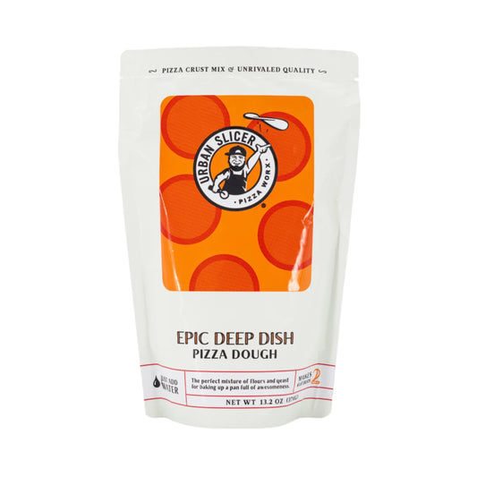 Epic Deep Dish Pizza Dough | 13.2 oz | Urban Slicer Pizza Worx