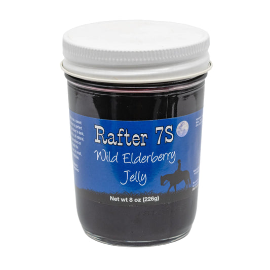 Wild Elderberry Jelly | 8 oz | Rafter 7S