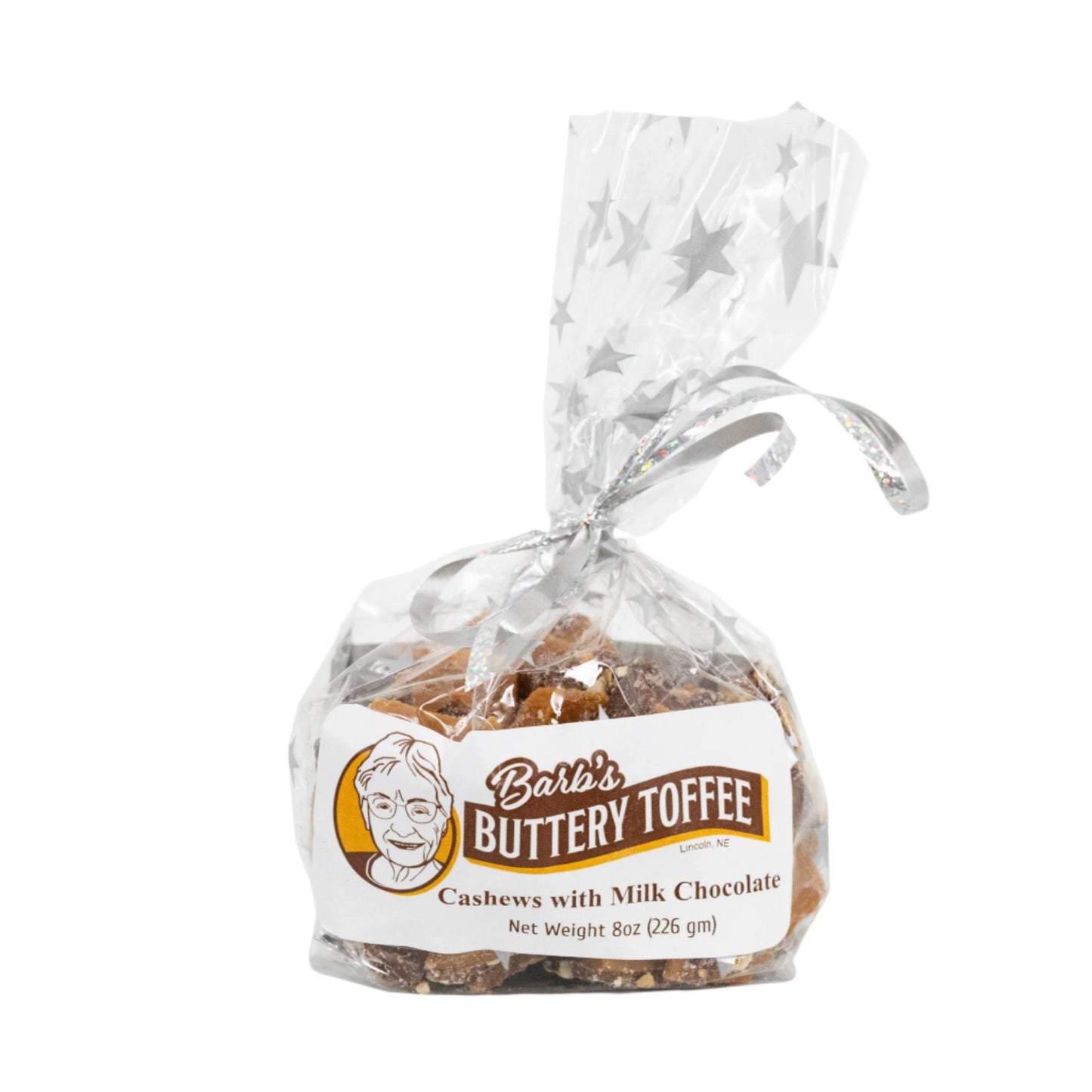 IN STORE PICKUP ONLY | Homemade Milk Chocolate Toffee | 8 oz | Multiple Nut Options | Barb's Buttery Toffee