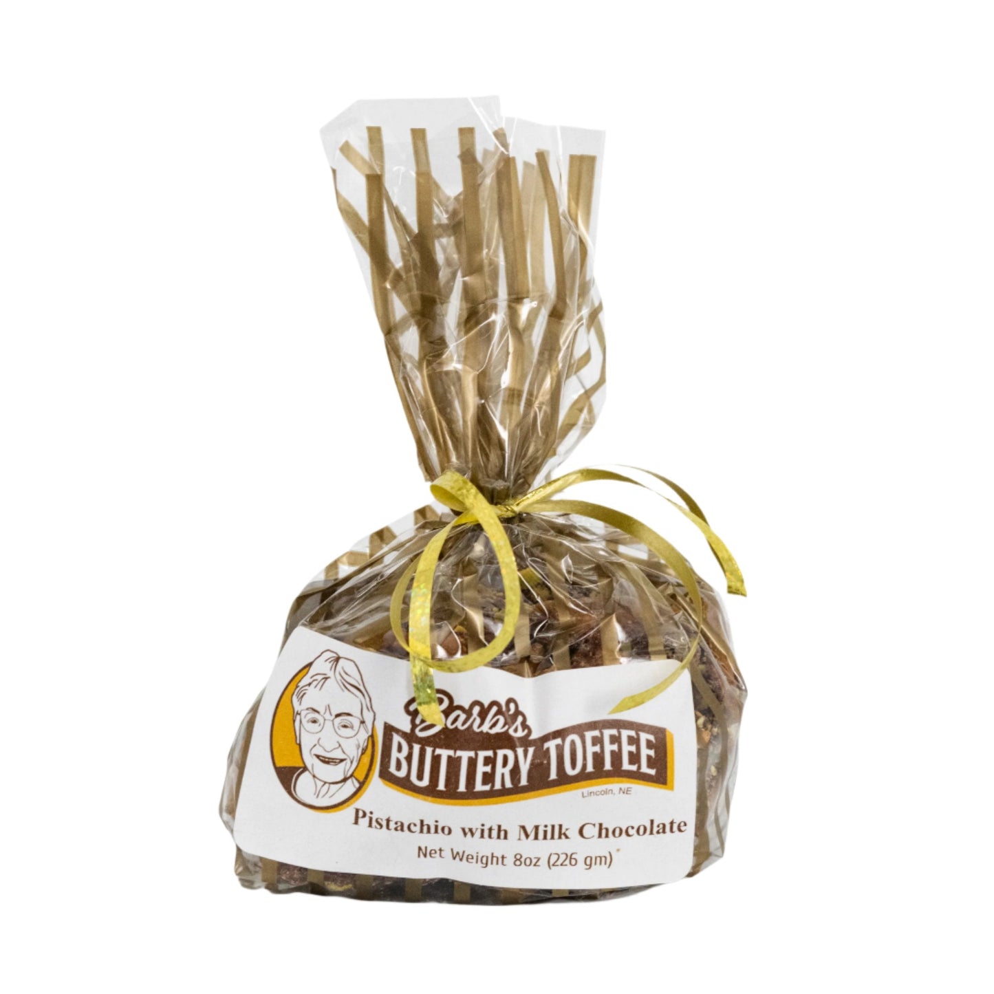 IN STORE PICKUP ONLY | Homemade Milk Chocolate Toffee | 8 oz | Multiple Nut Options | Barb's Buttery Toffee