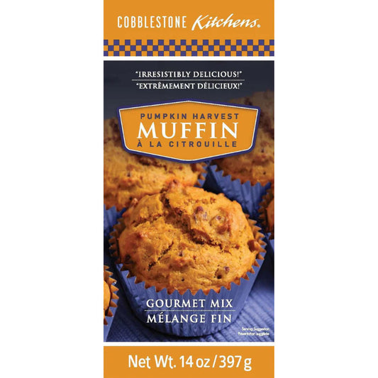 Pumpkin Harvest Muffin Mix | 14 oz | Cobblestone Kitchen