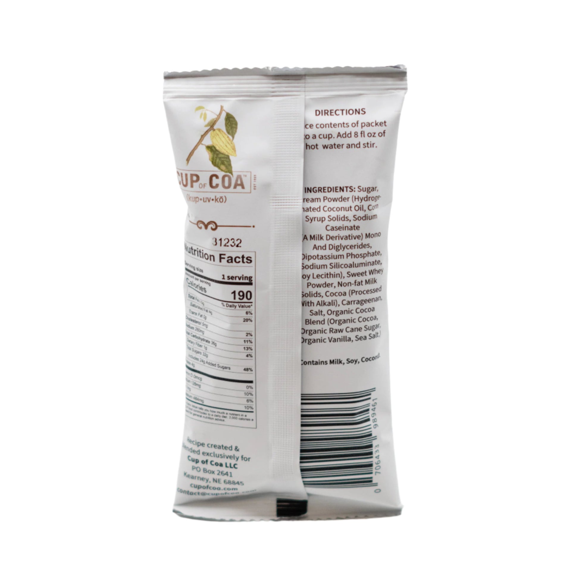 Cup of Coa Sinfully Classic Packet