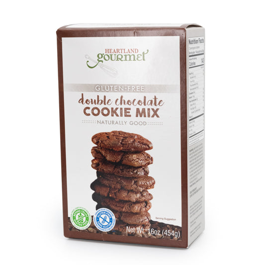 Heartland Gourmet Gluten Free Double Chocolate Cookie Mix