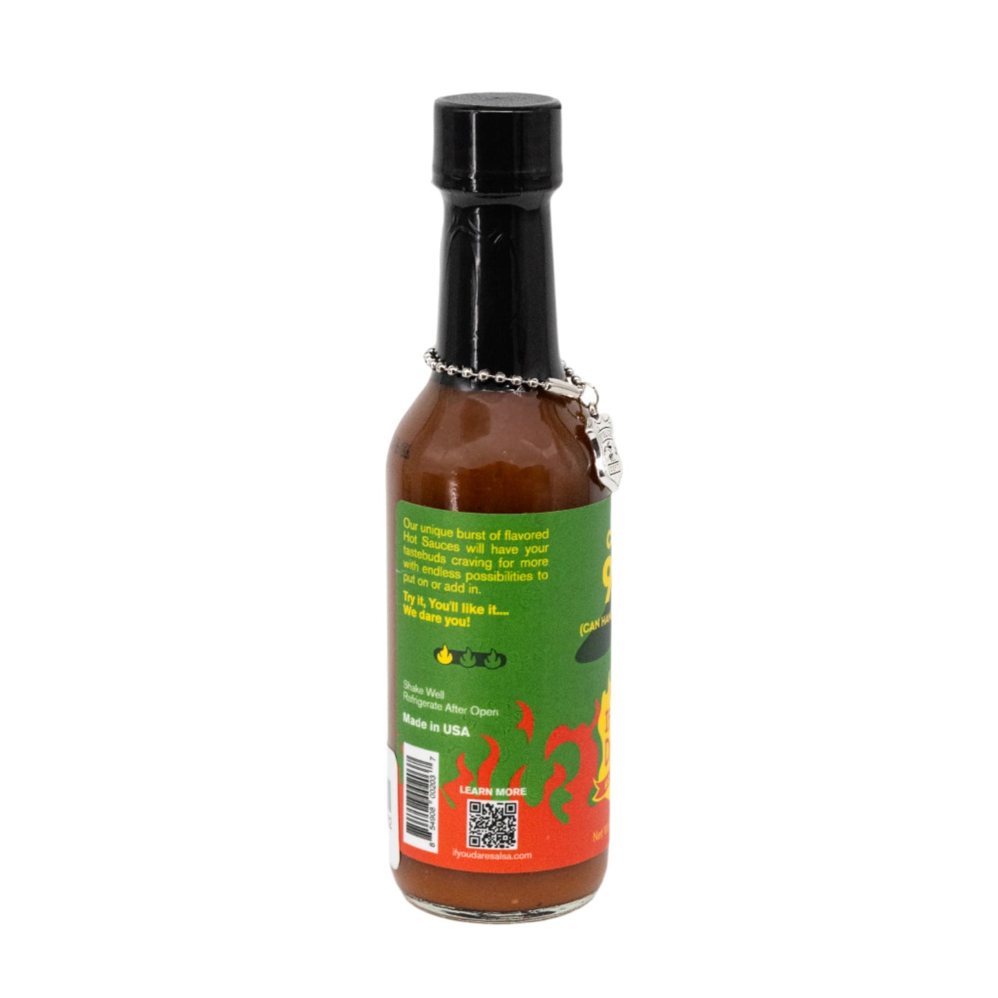 Code 910 Hot Sauce | 5.5 oz | Medium Heat  Level | If You Dare Foods