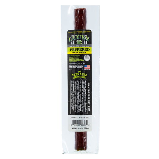Black Pepper Beef Stick | 1.25 oz | Nebraska Star Beef