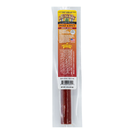 Sweet & Spicy Beef Stick | 1.25 oz | Nebraska Star Beef