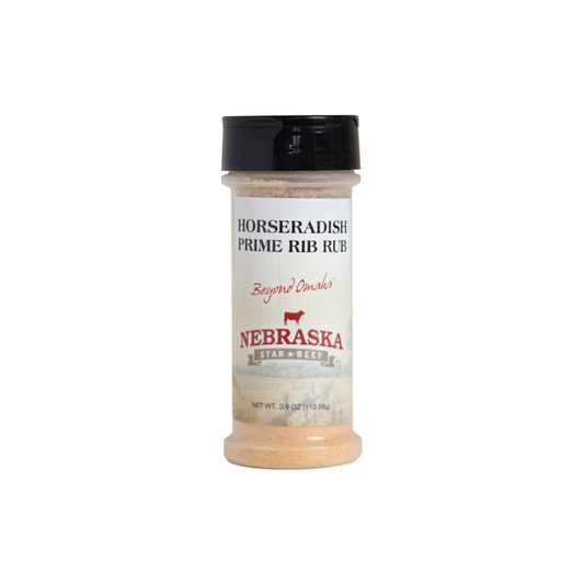 Horseradish Prime Rib Rub | 3.9 oz | Nebraska Star Beef