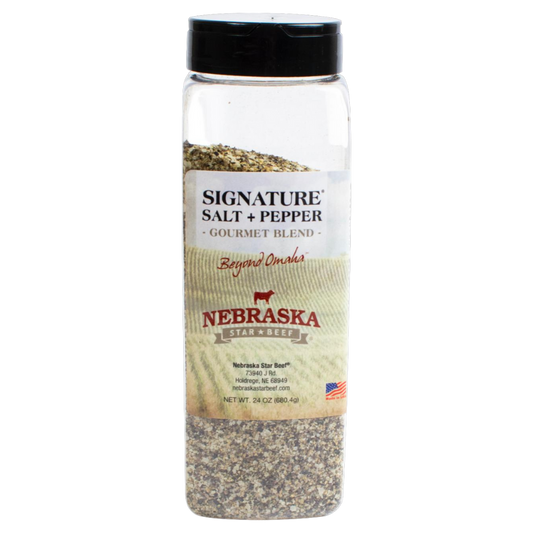 Salt + Pepper Blend | 24 oz | Nebraska Star Beef