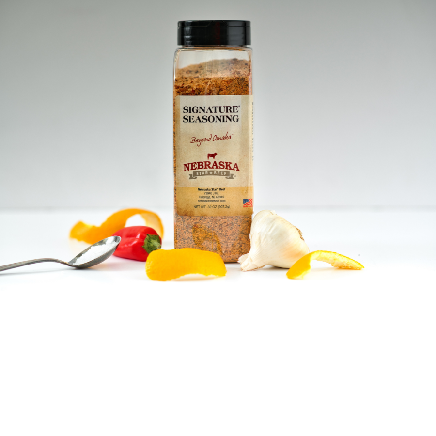 Signature Steak Seasoning | 32 oz | Nebraska Star Beef