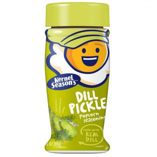 Popcorn Seasoning | Dill Pickle | 2.85 oz | Popcorn County USA | North Loup Valley