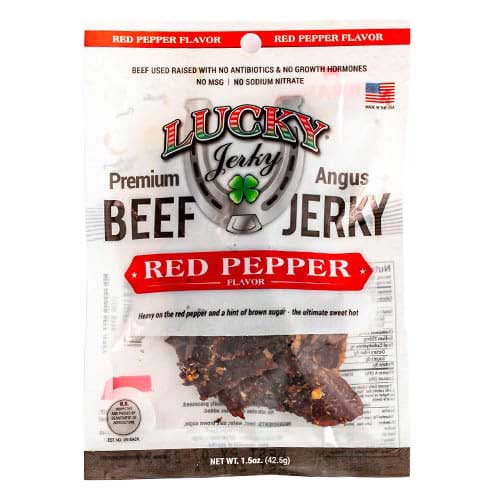 Red Pepper Beef Jerky | 1.5 oz | Nebraska Star Beef