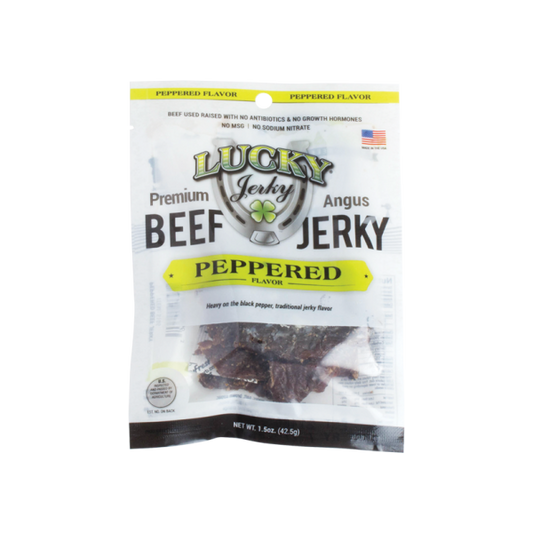 Black Pepper Beef Jerky | 1.5 oz | Nebraska Star Beef
